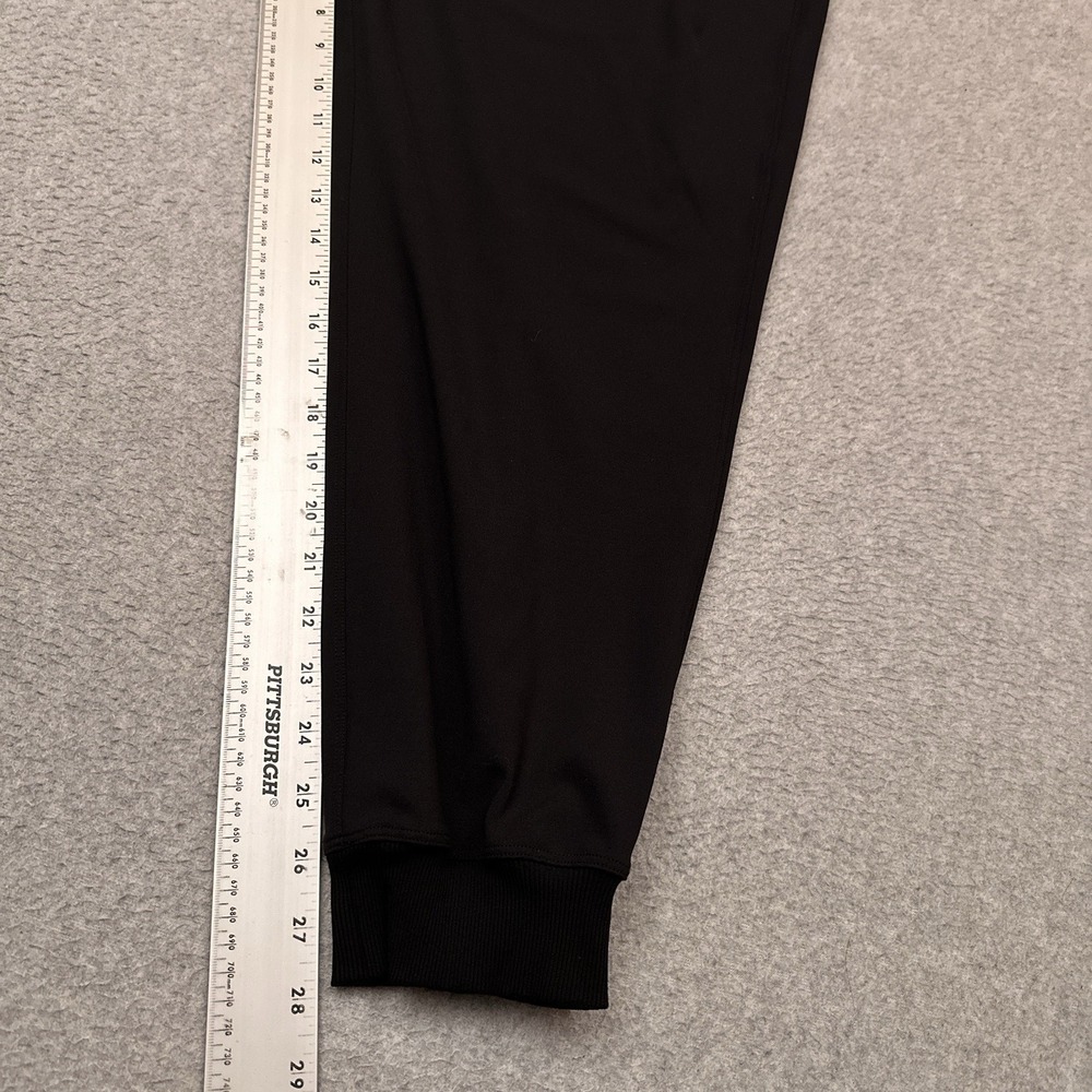 Lululemon Keep Moving Joggers Womens 14 Black Stretch Drawstring Gym W5CV4S - Picture 6 of 10